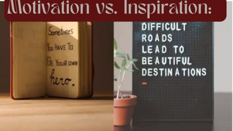 Motivation vs. Inspiration: Understanding the Key Differences and How They Drive Success