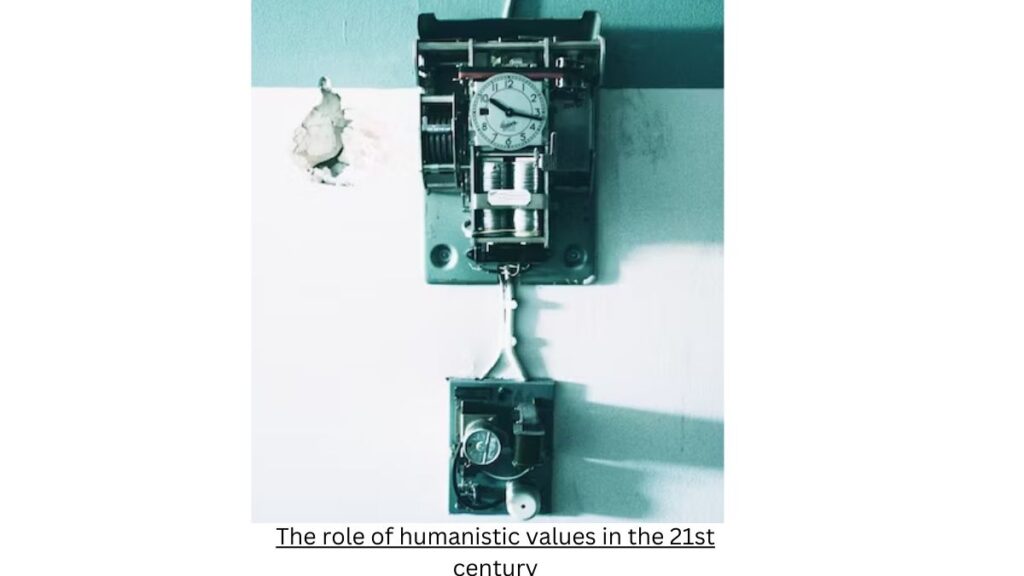Humanistic values will continue to play a significant role in the 21st century as society grapples with complex challenges and seeks to create a more inclusive, compassionate, and sustainable world. H