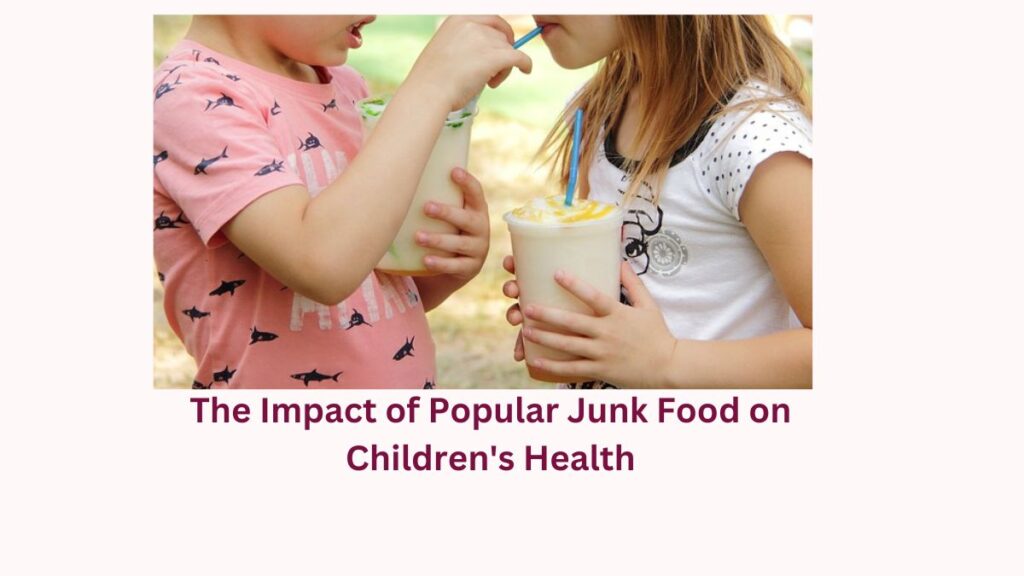 The direct and indirect effects of consuming popular junk foods on children's health encompass a range of issues, including nutritional implications, potential links to childhood obesity, and the role these foods play in the development of long-term health problems.