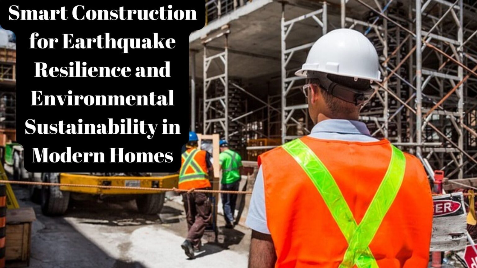 Smart Construction for Earthquake Resilience and Environmental Sustainability in Modern Homes