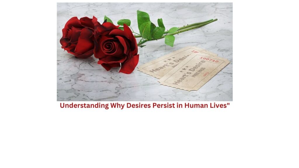 Understanding Why Desires Persist in Human Lives