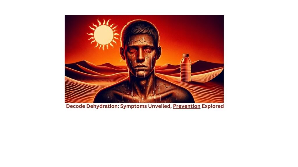 Decode Dehydration: Symptoms Unveiled, Prevention Explored