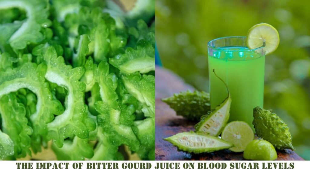 "Harnessing Nature's Power: The Impact of Bitter Gourd Juice on Blood Sugar Levels"