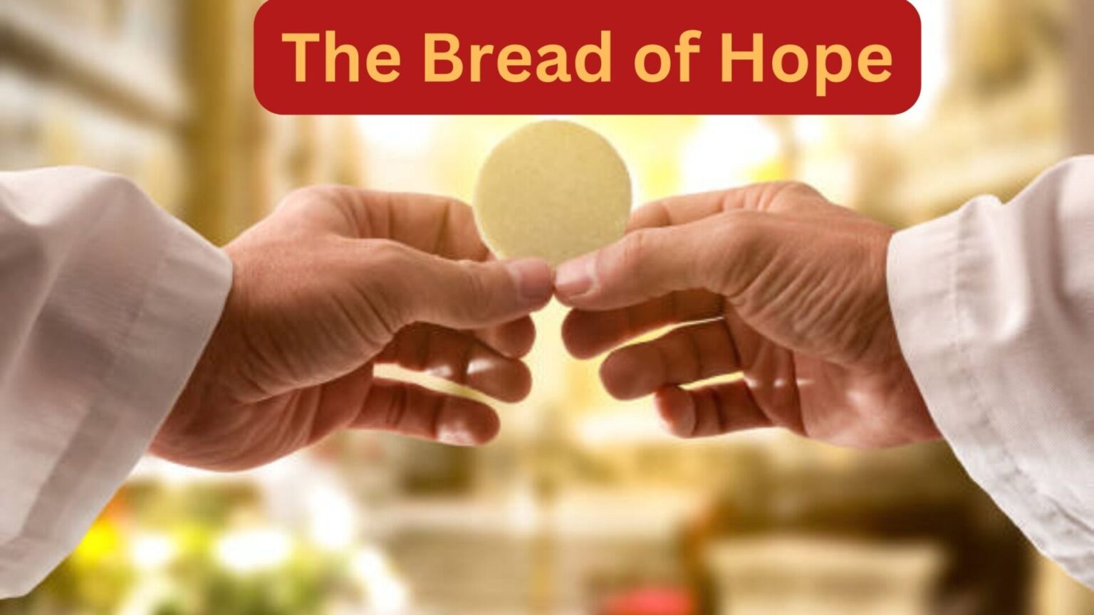 "The Bread of Hope: Reflecting on Jesus' Profound Statement"