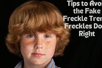 Tips to Avoid the Fake Freckle Trend : Freckles Done Right