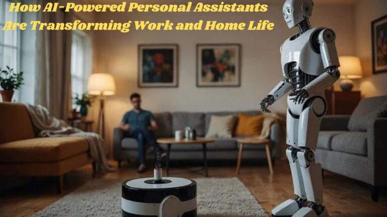 How AI-Powered Personal Assistants are Transforming Work and Home Life