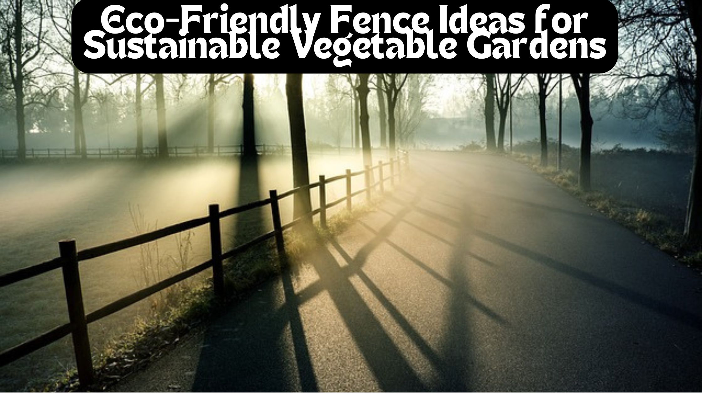 Eco-Friendly Fence Ideas for Sustainable Vegetable Gardens