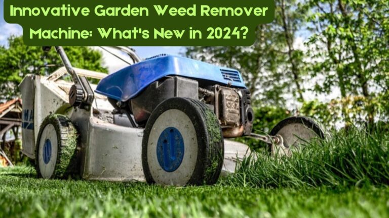 Innovative Garden Weed Remover Machine: What’s New in 2024?