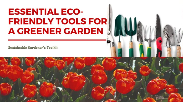 Essential Eco-Friendly Tools for a Greener Garden